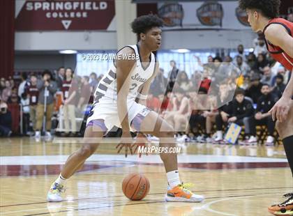 Thumbnail 3 in Christopher Columbus vs Sierra Canyon (Spalding Hoophall Classic) photogallery.