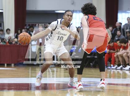 Thumbnail 1 in Christopher Columbus vs Sierra Canyon (Spalding Hoophall Classic) photogallery.