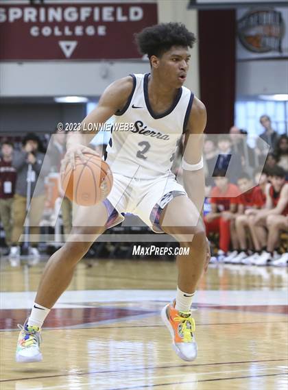 Thumbnail 1 in Christopher Columbus vs Sierra Canyon (Spalding Hoophall Classic) photogallery.