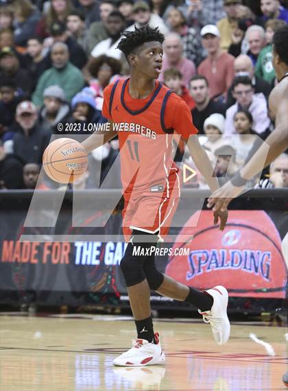 Thumbnail 3 in Christopher Columbus vs Sierra Canyon (Spalding Hoophall Classic) photogallery.