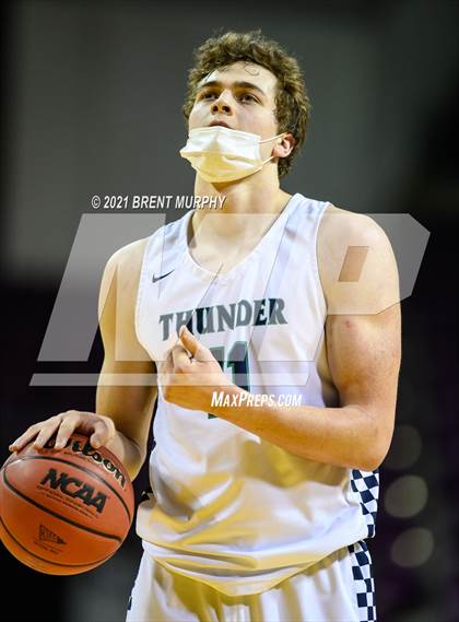 Thumbnail 1 in George Washington vs. ThunderRidge (CHSAA 5A Finals) photogallery.