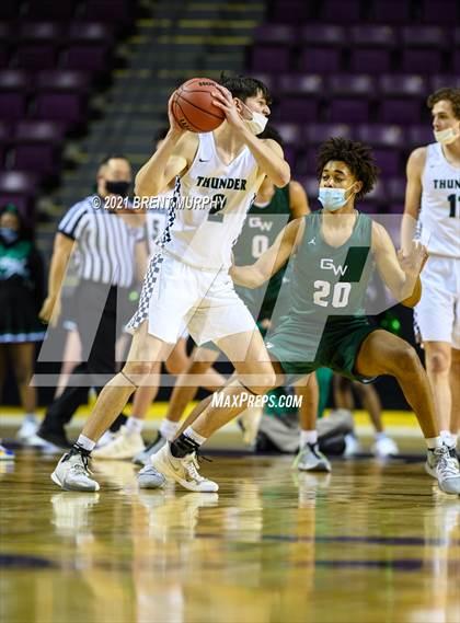 Thumbnail 1 in George Washington vs. ThunderRidge (CHSAA 5A Finals) photogallery.