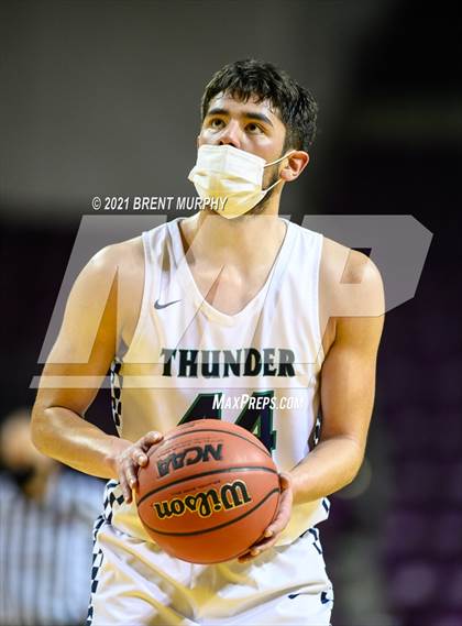 Thumbnail 1 in George Washington vs. ThunderRidge (CHSAA 5A Finals) photogallery.