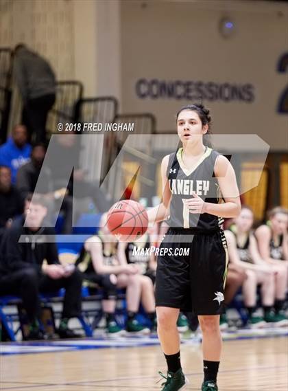 Thumbnail 3 in Langley vs. Woodbridge (VHSL Quarterfinal) photogallery.
