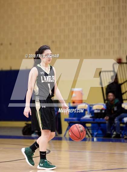 Thumbnail 1 in Langley vs. Woodbridge (VHSL Quarterfinal) photogallery.