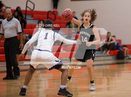 Thumbnail 2 in Booker vs Robinson (Carrolwood Day high school) photogallery.