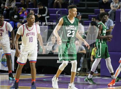 Thumbnail 3 in Tampa Catholic vs. East St. Louis (City of Palms Classic) photogallery.