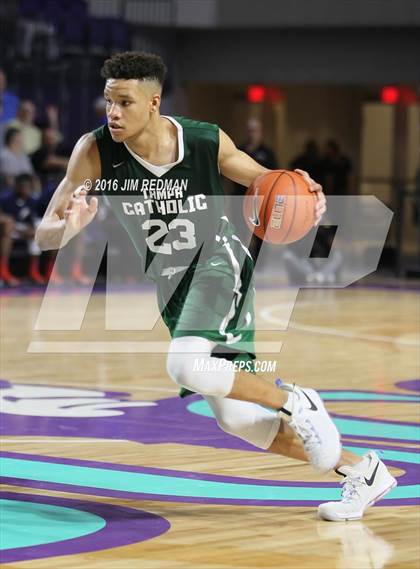 Thumbnail 2 in Tampa Catholic vs. East St. Louis (City of Palms Classic) photogallery.