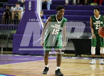 Thumbnail 1 in Tampa Catholic vs. East St. Louis (City of Palms Classic) photogallery.