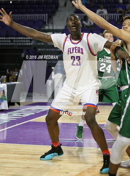 Thumbnail 3 in Tampa Catholic vs. East St. Louis (City of Palms Classic) photogallery.