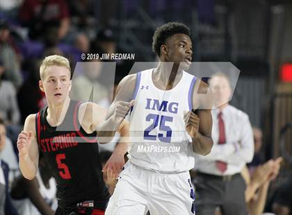 Thumbnail 1 in IMG Academy vs. Archbishop Stepinac (City of Palms Classic) photogallery.