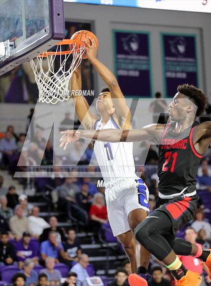 Thumbnail 1 in IMG Academy vs. Archbishop Stepinac (City of Palms Classic) photogallery.