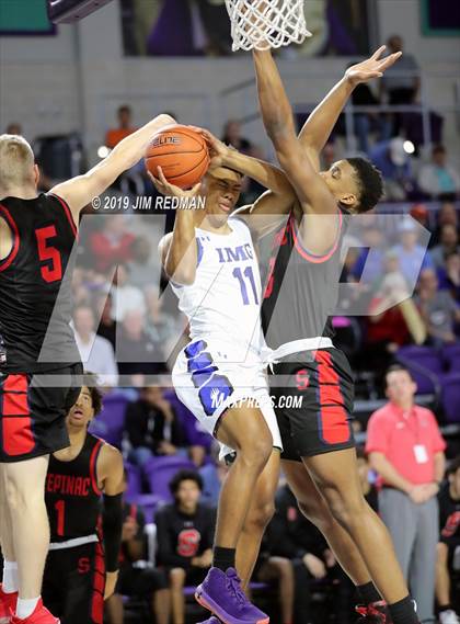 Thumbnail 1 in IMG Academy vs. Archbishop Stepinac (City of Palms Classic) photogallery.