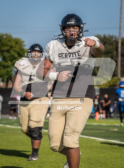 Thumbnail 2 in Serra @ Servite (Scrimmage) photogallery.