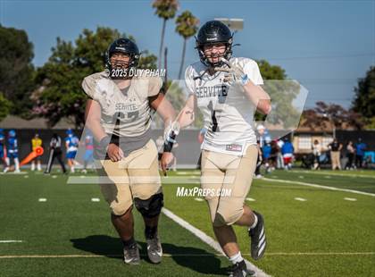 Thumbnail 3 in Serra @ Servite (Scrimmage) photogallery.