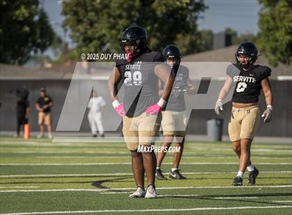 Thumbnail 3 in Serra @ Servite (Scrimmage) photogallery.