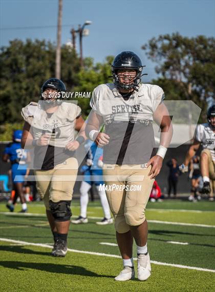 Thumbnail 3 in Serra @ Servite (Scrimmage) photogallery.