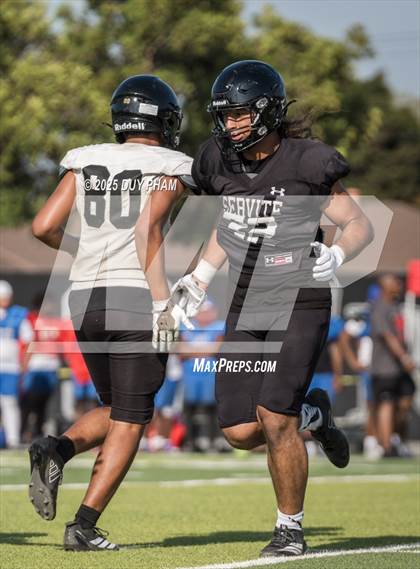 Thumbnail 1 in Serra @ Servite (Scrimmage) photogallery.