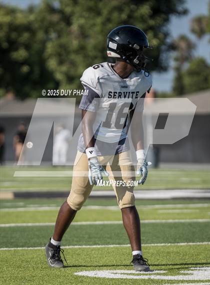Thumbnail 1 in Serra @ Servite (Scrimmage) photogallery.