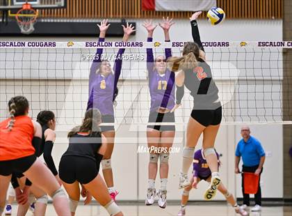 Thumbnail 2 in Kelseyville @ Escalon (CIF Division V Round II) photogallery.