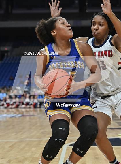 Thumbnail 3 in Brownsboro vs Hardin-Jefferson (UIL 4A State Final) photogallery.