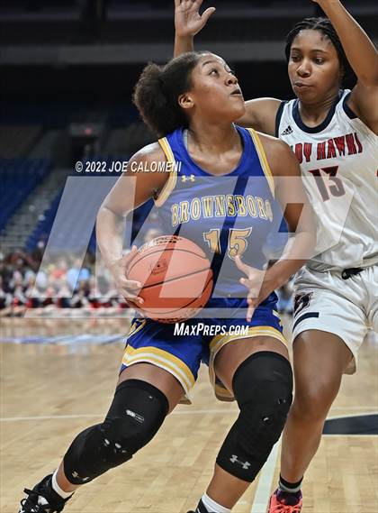 Thumbnail 2 in Brownsboro vs Hardin-Jefferson (UIL 4A State Final) photogallery.