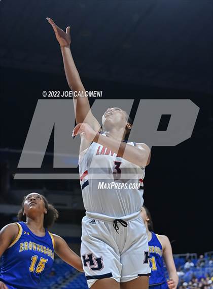Thumbnail 3 in Brownsboro vs Hardin-Jefferson (UIL 4A State Final) photogallery.