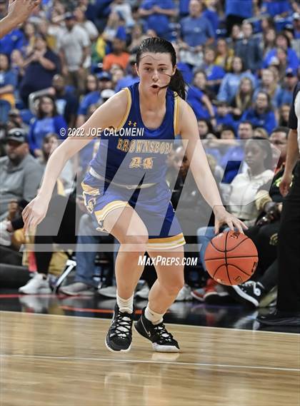 Thumbnail 1 in Brownsboro vs Hardin-Jefferson (UIL 4A State Final) photogallery.