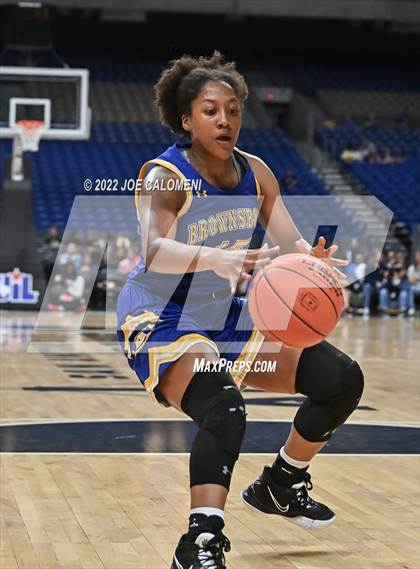 Thumbnail 1 in Brownsboro vs Hardin-Jefferson (UIL 4A State Final) photogallery.