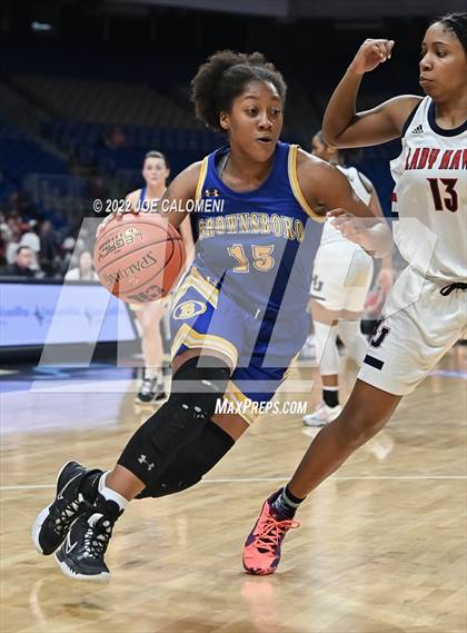 Thumbnail 3 in Brownsboro vs Hardin-Jefferson (UIL 4A State Final) photogallery.