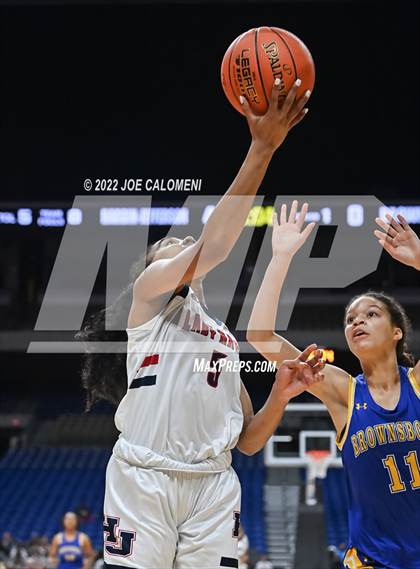 Thumbnail 3 in Brownsboro vs Hardin-Jefferson (UIL 4A State Final) photogallery.