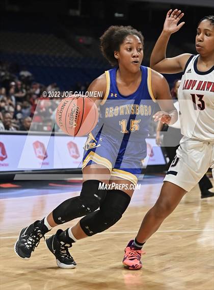 Thumbnail 3 in Brownsboro vs Hardin-Jefferson (UIL 4A State Final) photogallery.