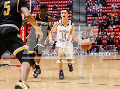 Thumbnail 1 in Foothills Christian vs. Mission Bay (CIF SDS Open Playoff) photogallery.
