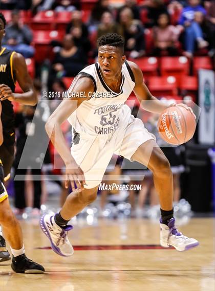 Thumbnail 3 in Foothills Christian vs. Mission Bay (CIF SDS Open Playoff) photogallery.