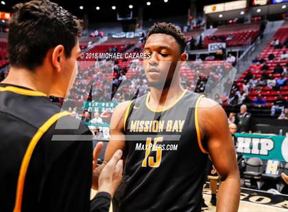 Thumbnail 3 in Foothills Christian vs. Mission Bay (CIF SDS Open Playoff) photogallery.