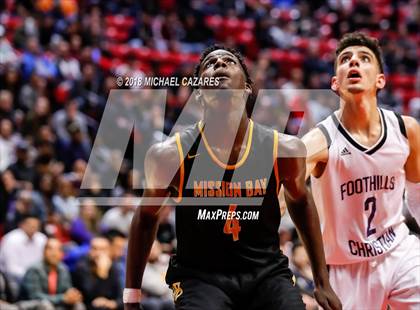 Thumbnail 2 in Foothills Christian vs. Mission Bay (CIF SDS Open Playoff) photogallery.