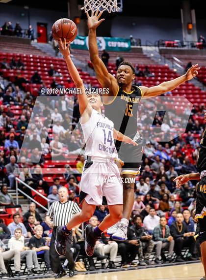 Thumbnail 1 in Foothills Christian vs. Mission Bay (CIF SDS Open Playoff) photogallery.