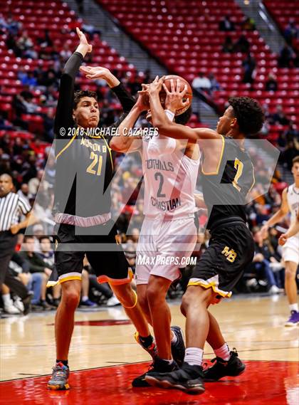 Thumbnail 2 in Foothills Christian vs. Mission Bay (CIF SDS Open Playoff) photogallery.