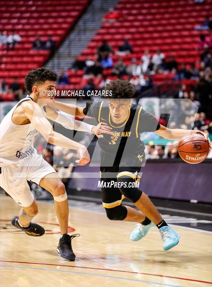 Thumbnail 3 in Foothills Christian vs. Mission Bay (CIF SDS Open Playoff) photogallery.