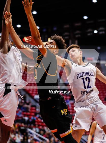 Thumbnail 1 in Foothills Christian vs. Mission Bay (CIF SDS Open Playoff) photogallery.