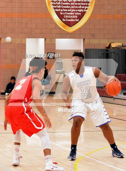 Thumbnail 3 in Cathedral Catholic vs. Desert Pines (Tarkanian Classic) photogallery.