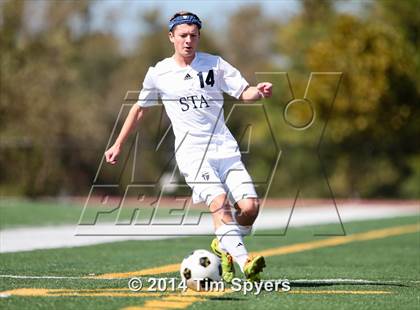 Thumbnail 3 in Aquinas vs Notre Dame (Gateway City Soccer Classic) photogallery.