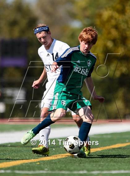 Thumbnail 2 in Aquinas vs Notre Dame (Gateway City Soccer Classic) photogallery.