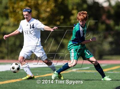 Thumbnail 1 in Aquinas vs Notre Dame (Gateway City Soccer Classic) photogallery.