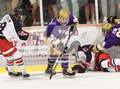 Thumbnail 3 in Notre Dame Prep vs. Pinnacle (AHSHA D1 Final)  photogallery.