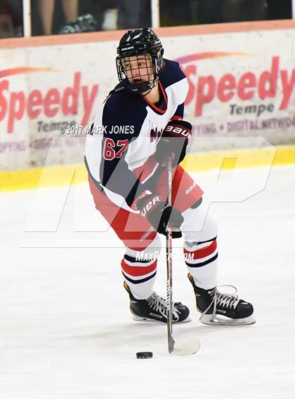 Thumbnail 1 in Notre Dame Prep vs. Pinnacle (AHSHA D1 Final)  photogallery.