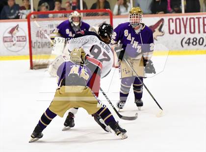 Thumbnail 2 in Notre Dame Prep vs. Pinnacle (AHSHA D1 Final)  photogallery.