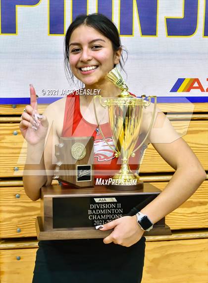 Thumbnail 2 in AIA D1/D2 Badminton Team Awards photogallery.