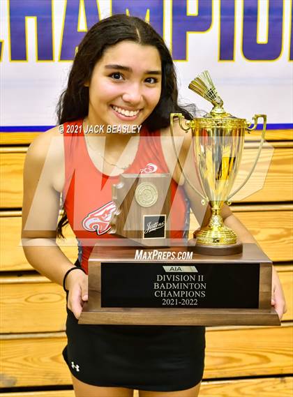 Thumbnail 1 in AIA D1/D2 Badminton Team Awards photogallery.