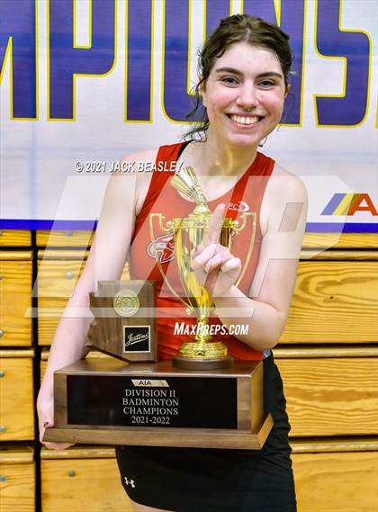 Thumbnail 3 in AIA D1/D2 Badminton Team Awards photogallery.